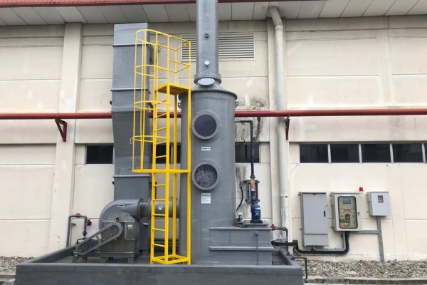 Accustrong-Design, Supply & Install Fume Scrubber System at electronics factory, Shah Alam (1)
