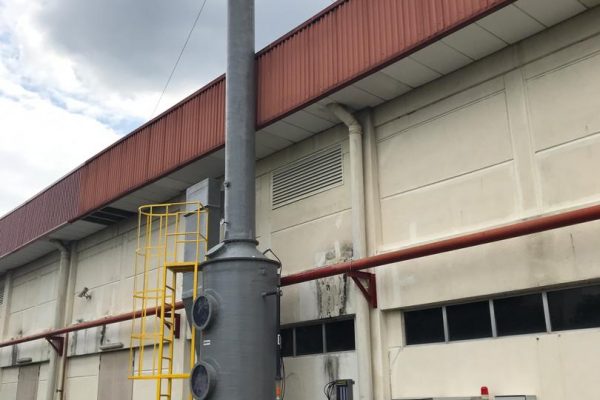 Design, Supply & Install Fume Scrubber System at electronics factory, Shah Alam (2)