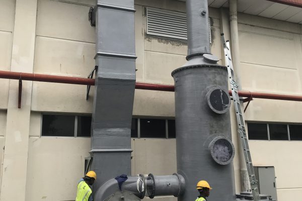 Design, Supply & Install Fume Scrubber System at electronics factory, Shah Alam (3)